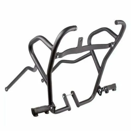 Protetor de motor e carenagem com pedaleira pcx 150 + 2016 scam preto