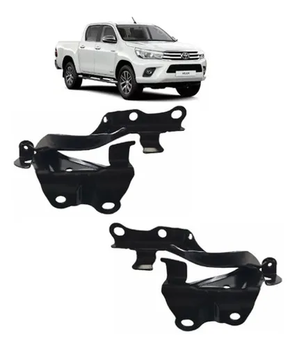 Par Dobradiça Braço Capo Hilux 2016 2017 2018 2019 2020
