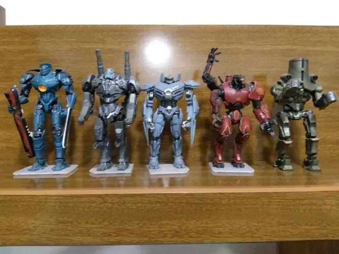 Vendo somente o lote bonecos PACIFIC RIM 18cm