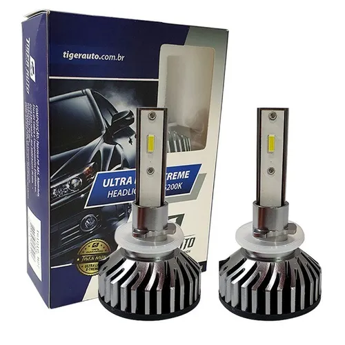 Lâmpada Ultra Led 9.600 Lumens - H1 H3 H7 H11 Hb3 Hb4 C/ Canceller