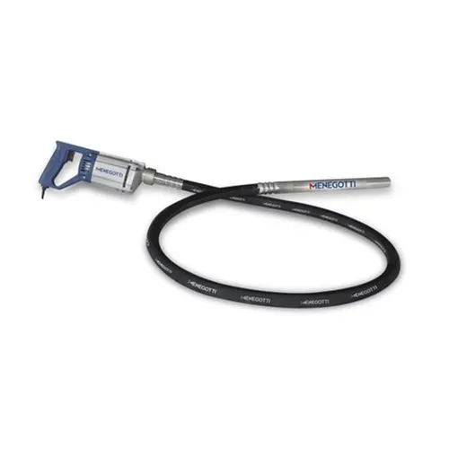 Vibrador Concreto Portátil 220v + Mangote de 28mm por 1,2m Menegotti<br> 
