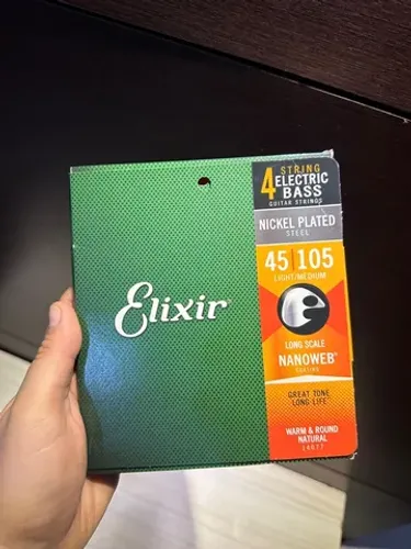 Cordas elixir baixo 4 cordas 100% originais