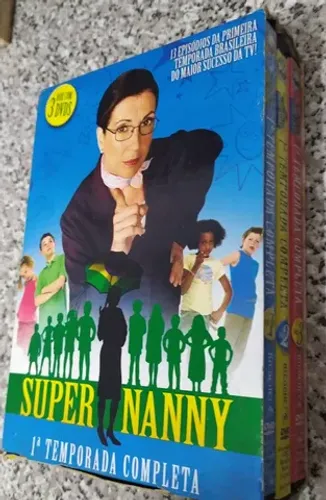 Box DVDs - Super Nanny 1ª Temporada - 03 Discos