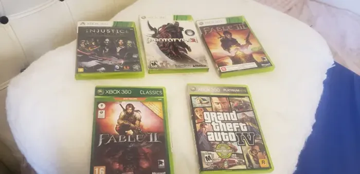 4 jogos originais Xbox 360