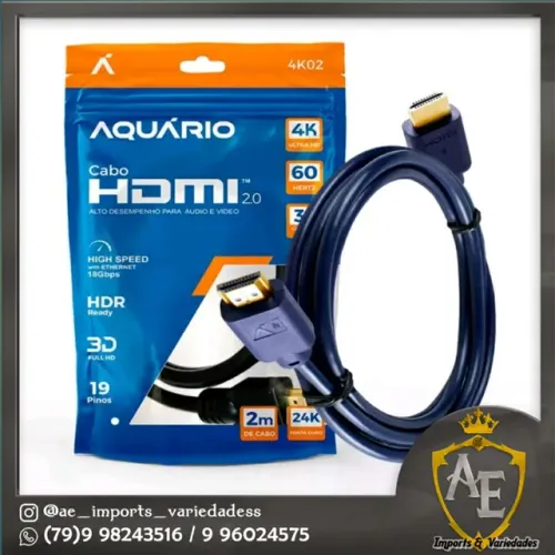 Cabo HDMI 2 metros