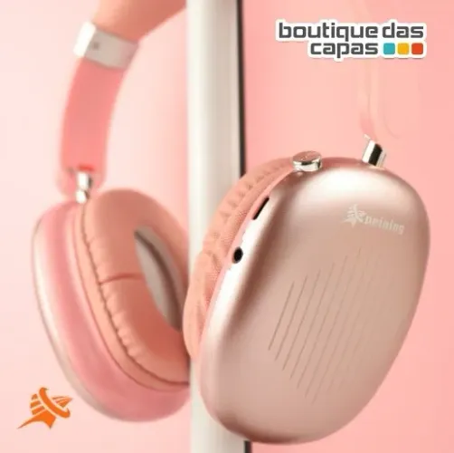 Headphone fone de ouvido sem fio Bluetooth 5.3 RGB PEI-P29