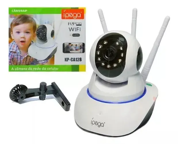 Câmera IP Wi-Fi Ipega KP-CA128 - Segurança e Monitoramento