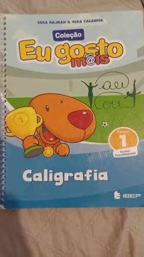 Livro Caligrafia Coleção IBEP 1 ano