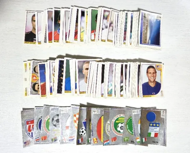 Figurinhas Copa do mundo 2002