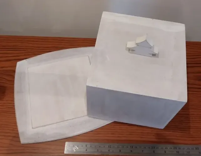 Caixas para panetone em mdf para pintar ou forrar