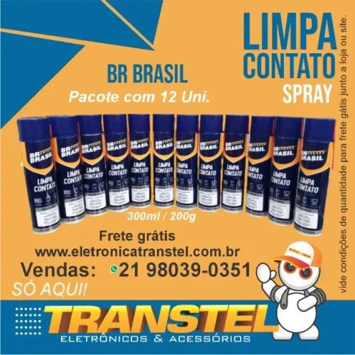 Limpa Contato Spray Br Brasil