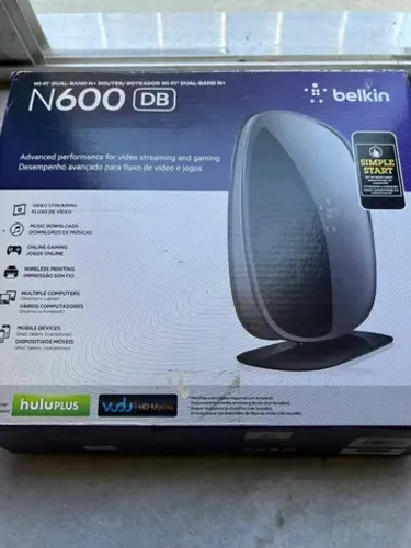 Roteador Belkin - N600 (Novo)