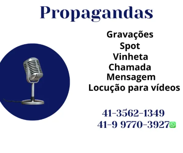 Carro de som e locução