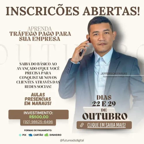 Aprenda Tráfego Pago para sua Empresa em Manaus