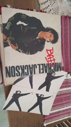 Disco de vinil Michael Jackson bad