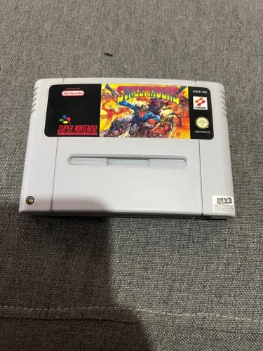 Cartucho Super Nintendo - Jogo Original reprogramado Sunsetriders