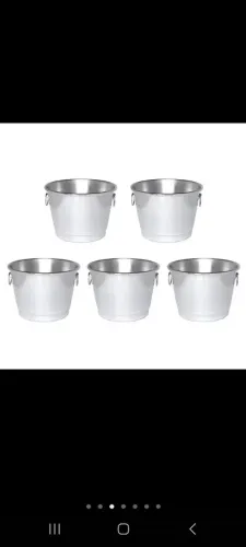 Baldes de gelo para bebidas - 20 peças