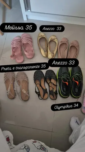 Sandália A parir de R$30,00 cada