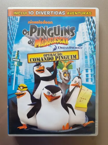 DVD Os pinguins de madagascar