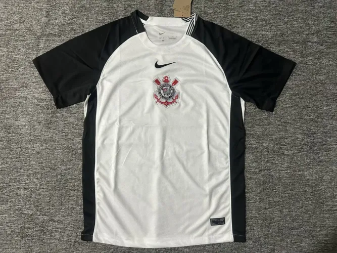 Camisa Corinthians Home 25/26 Branca