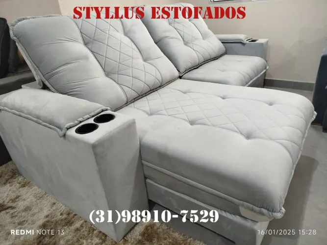 Sofá retrátil - Styllus Estofados