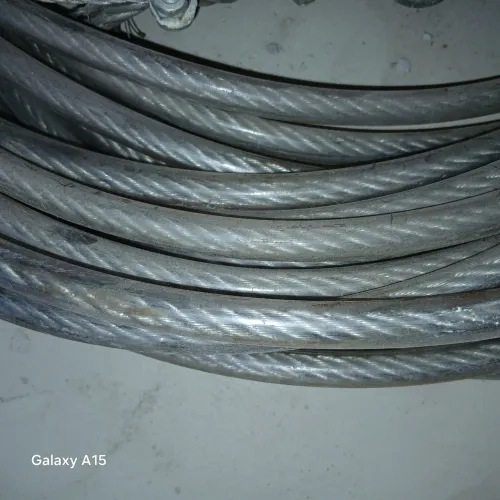 Cabo de aço galvanizado 20m reboque guincho 