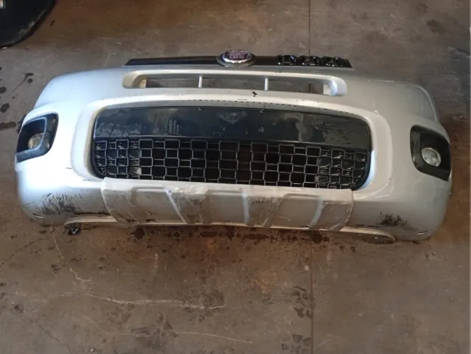 Parachoque Dianteiro Fiat Uno Way Original Com Detalhe