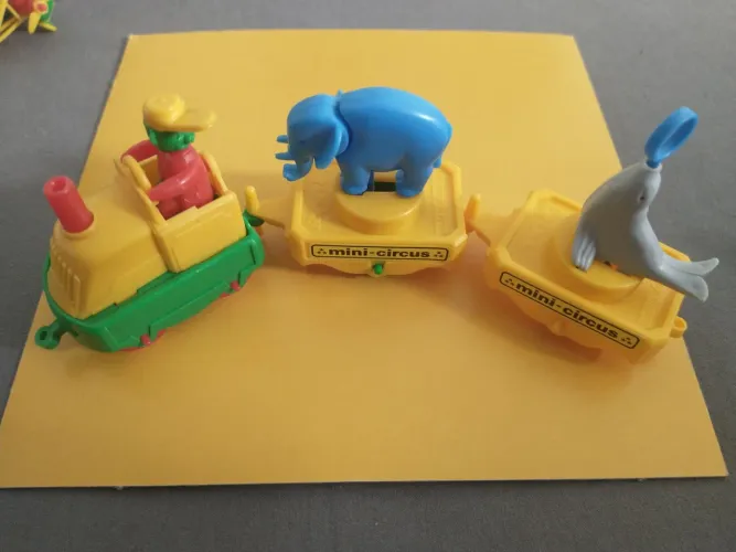 Coleção mini Circus Bruder anos 80