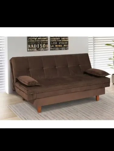 Sofá cama Marrom