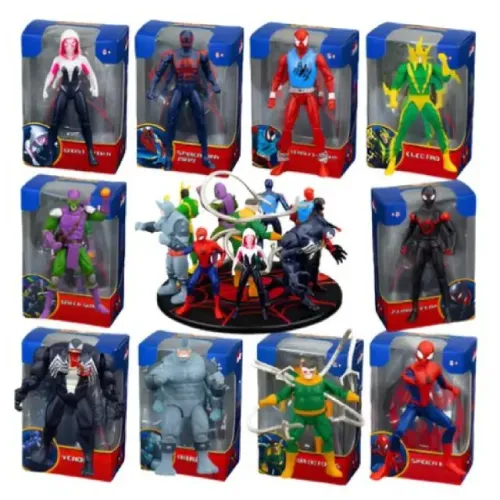Boneco Homem Aranha Zd Toys Colecionável Marvel Original