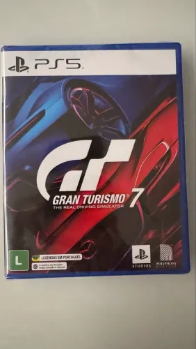 Gran Turismo sete PS5 novo lacrado midia fisica