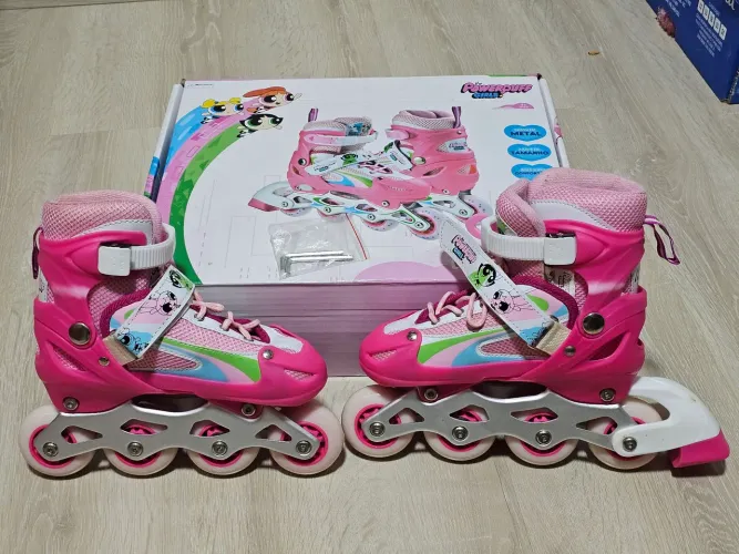 Patins infantil menina tam 31 a 34