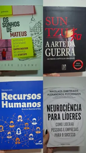 Livros diversos - ADMINISTRAÇÃO, MARKETING E GESTÃO DE PESSOAS (RECURSOS HUMANOS)