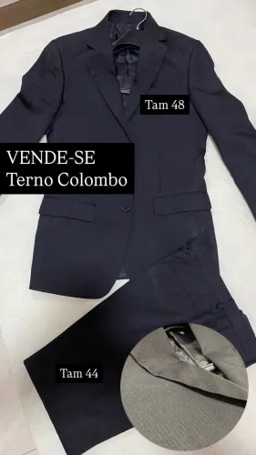Terno e calça Colombo Tam 48