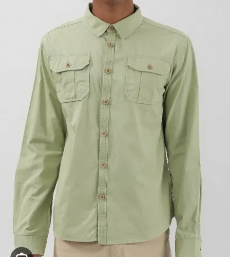 Camisa verde nova tam 14