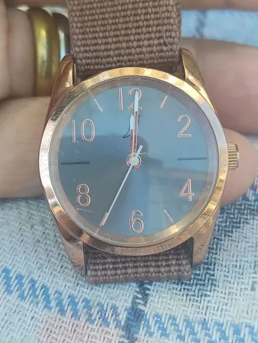 Relógio Feminino Chilli Beans Dourado com Detalhes Rose