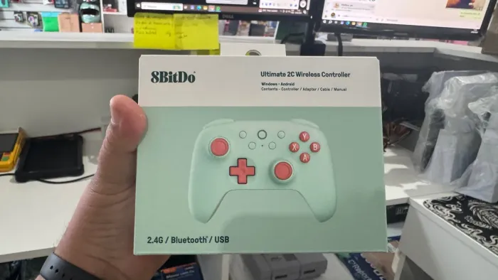 Controle 8BitDo Ultimate 2C Wireless - Novo