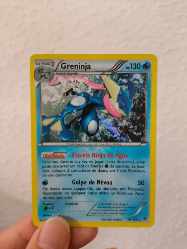 Carta pokemon Greninja 4/146