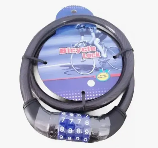 Cadeado Em Espiral Com Senha