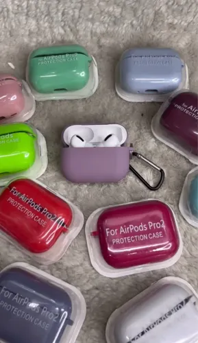 Case para Airpods - silicone Com Alça