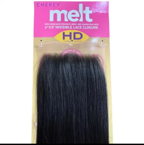 Aplique Top Closure Topo Cabeça Cabelo Indentico ao Humano Liso 50cm 4x5