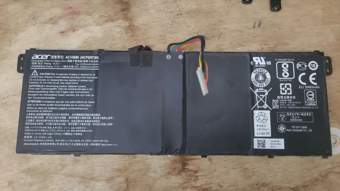 Bateria Notebook Acer AC14B8K 15.2V 3090mAh