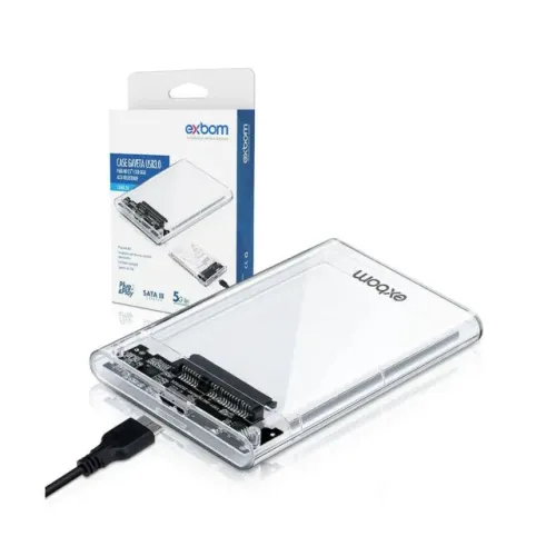 Case HD Externo USB 3.0 Sata 2.5 Polegadas Diversas Marcas