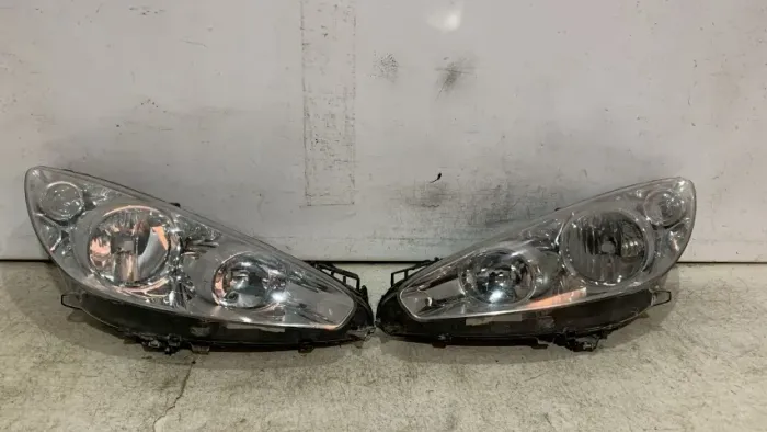 Par de farol peugeot 308 2012 2013 2014 2015 original recuperado