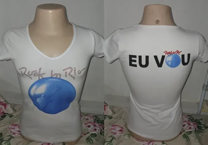 Camisa Oficial Rock in Rio Feminina
