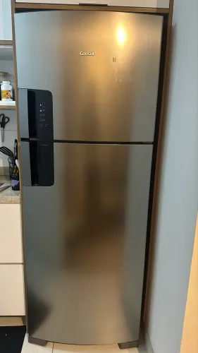 Geladeira Cônsul Inox 450L 110v