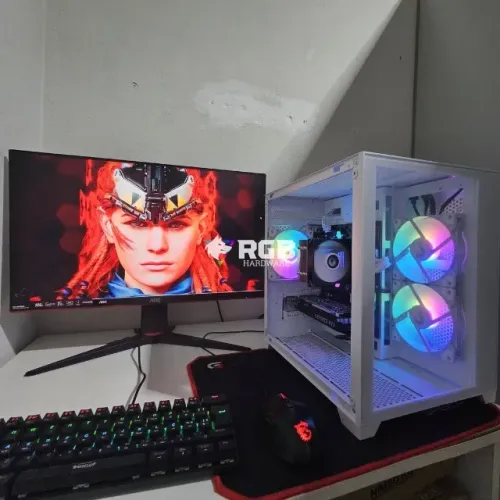 Pc Gamer Novo Completo - Ryzen 5 4500 + RTX 3050 6GB + RAM 16GB + SSD M.2 NVMe 512GB