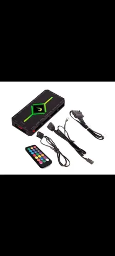 Controladora para fans ARGB - 5V 3 Pinos - 4 Pinos Pwm com Controle