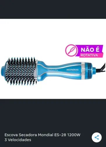 Escova secadora Mondial Bivolt