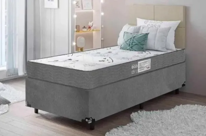 Cama Box + colchão d33